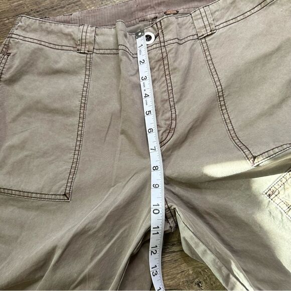 Free People Coffee Brown Cargo‎ Pants in Size 34W x 32L - Picture 5 of 10